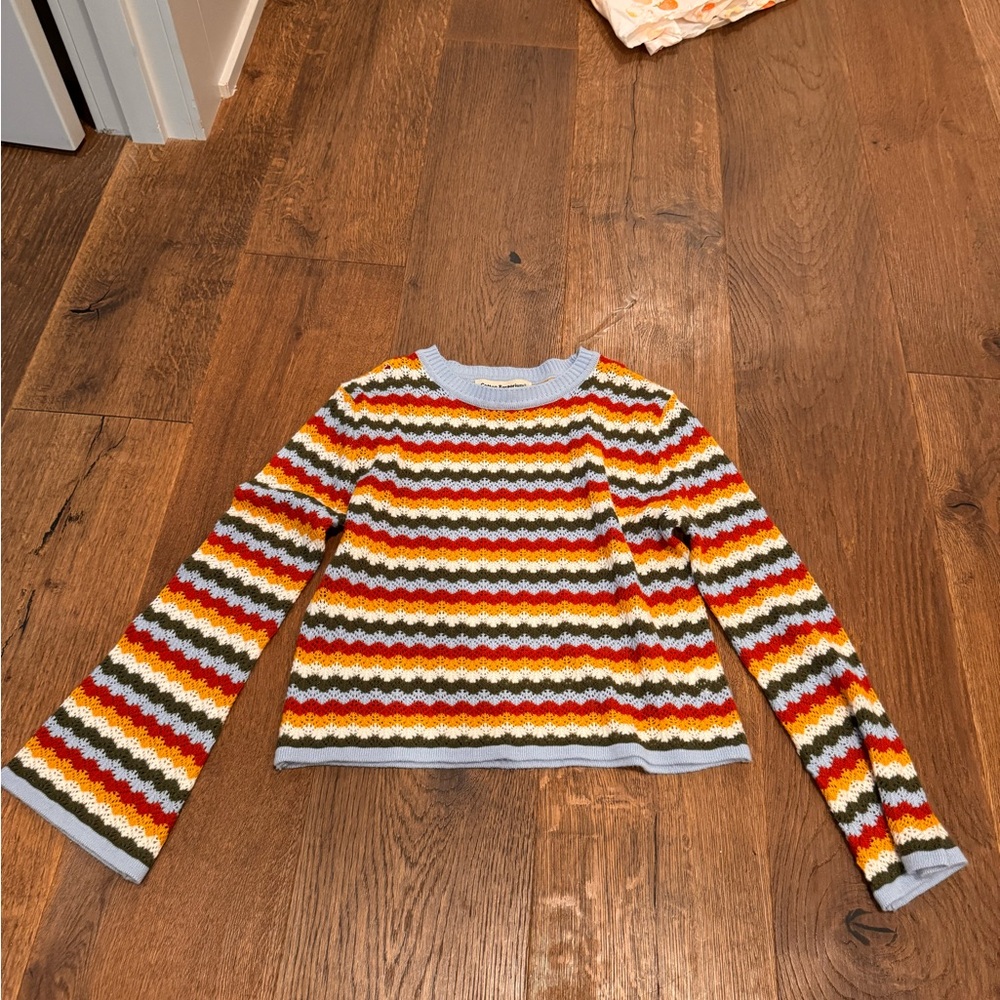 Cotton Emporium Kids Striped Sweater - Multicolor